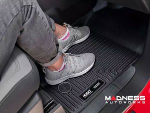 Toyota Tacoma Floor Liners - Front & Rear - Weatherbeater - Crew Cab/ Manual Transmission